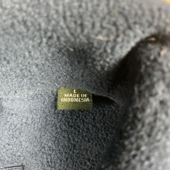 Orvis Jacket Bomber Men’s L Navy Blue Lined Full Zip - Picture 3 of 8